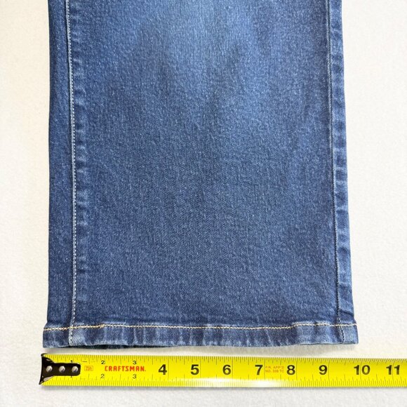 Lane Bryant Women's Mid Rise Straight Crop Denim Jeans Plus Sz 26 Flex Waistband - Picture 11 of 11